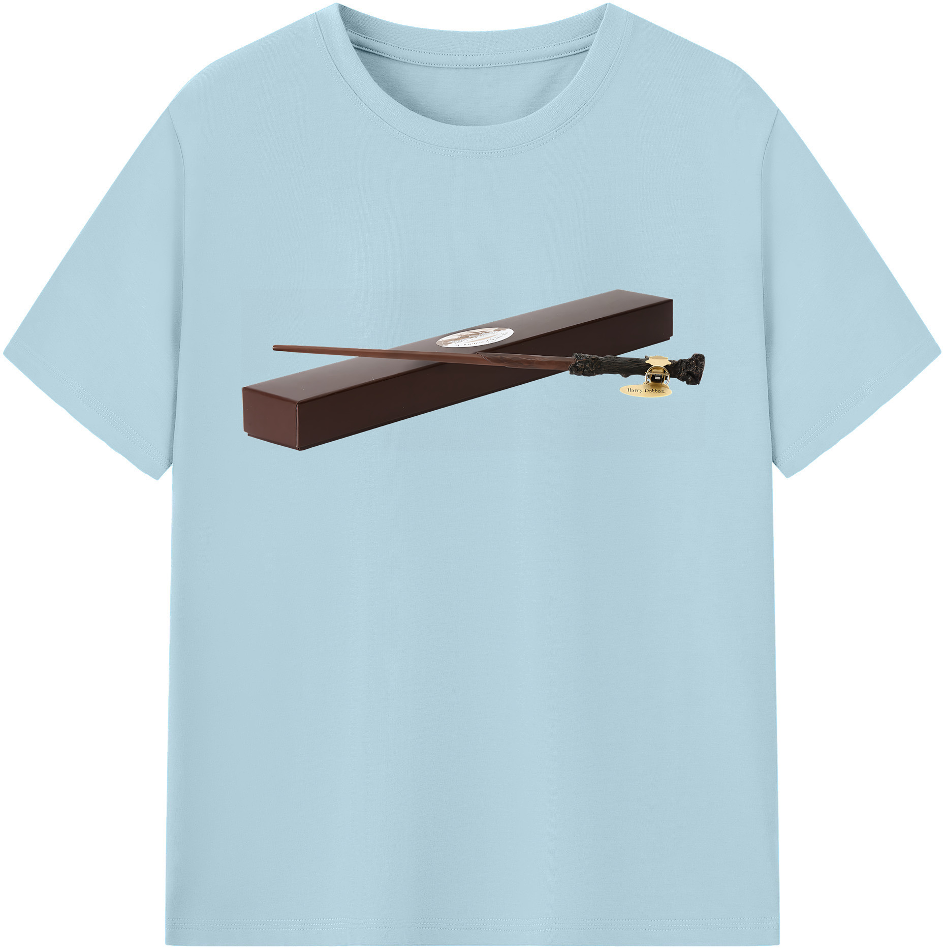 （画像用） Harry Potter ハリー・ポッターシリーズ 綿100％半袖Tシャツ（フロントプリント）